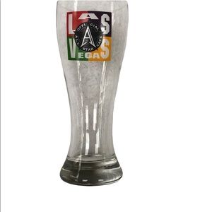 Las Vegas Official All Star Cafe Souvenir Pilsner Beer Glass